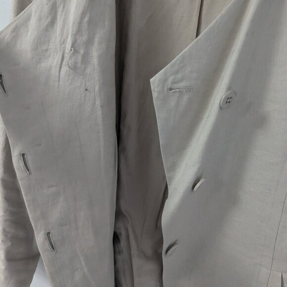 Hugo Boss Linen Asymmetric Skirt Suit - Picture 2 of 11